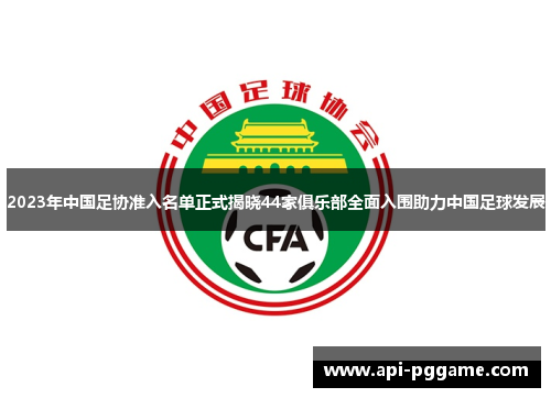2023年中国足协准入名单正式揭晓44家俱乐部全面入围助力中国足球发展